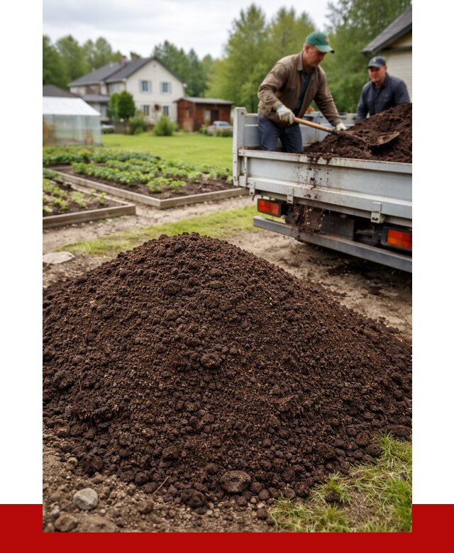 Плодородный грунт в Кыштыме с доставкой от 4362 р. | ПРОНЕРУДКшт