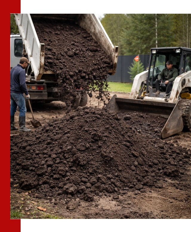 Плодородный грунт с доставкой в Кыштыме для садов и огородов