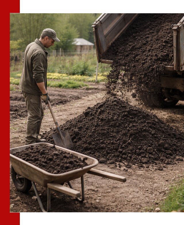 Доставка качественной земли для огорода в Кыштыме