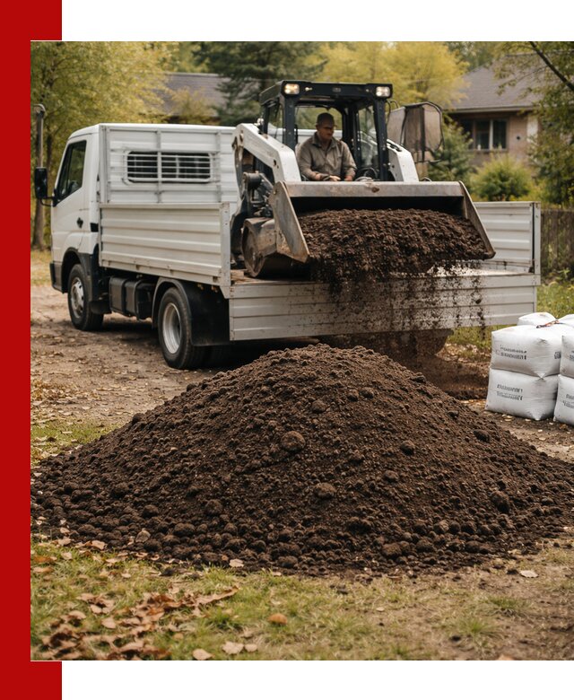 Доставка садовой земли в больших объёмах в Кыштыме