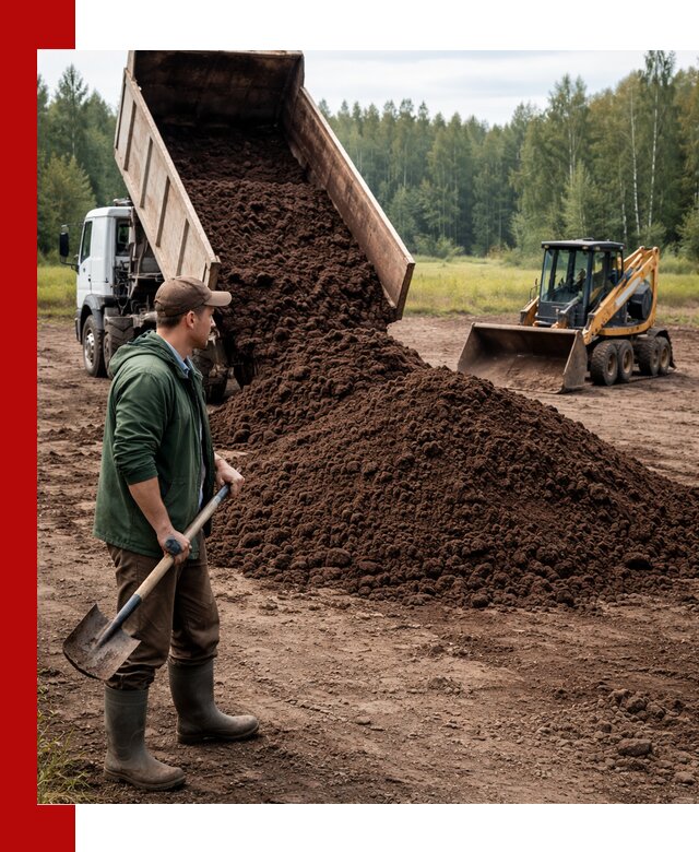 Купить верховой торф с доставкой в Кыштыме для садоводства и растений