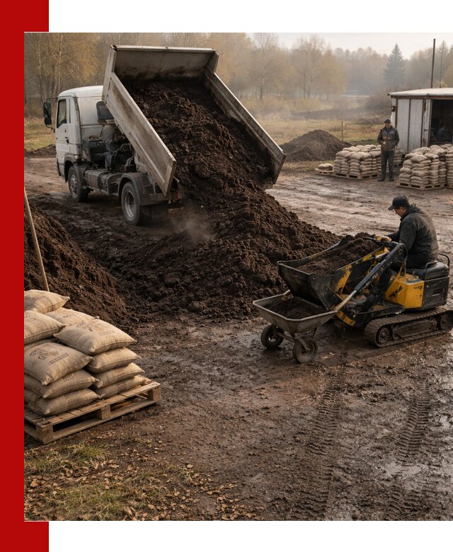 Кислый торф в доставке по выгодным ценам в Кыштыме