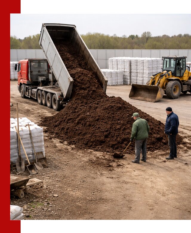 Доставка торфяных смесей оптом и в розницу в Кыштыме