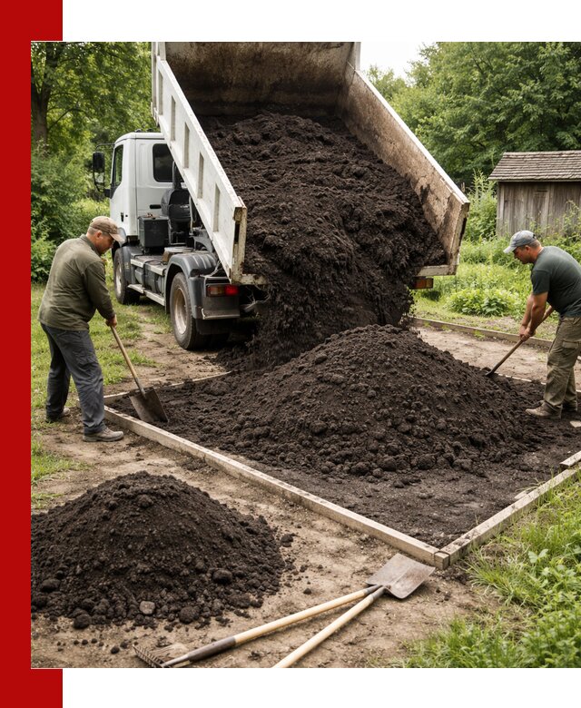 Купить чистый чернозем для огорода с доставкой в Кыштыме