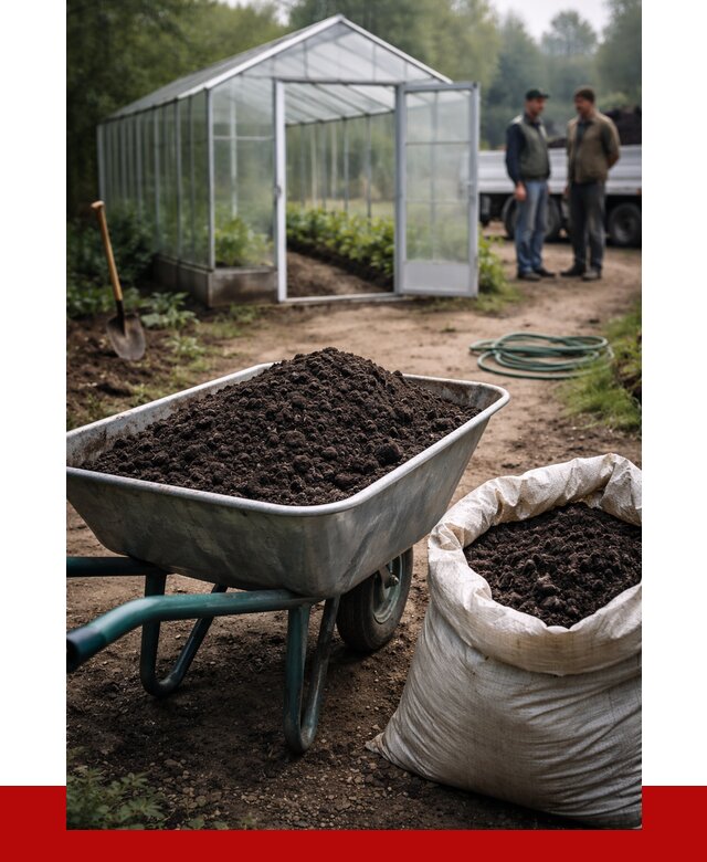 Чернозем для теплицы в Кыштыме с доставкой от 1558 р. | ПРОНЕРУДКшт