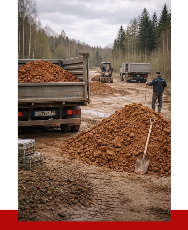 Глина и суглинки в Кыштыме от 4674 р. за куб | ПРОНЕРУДКшт