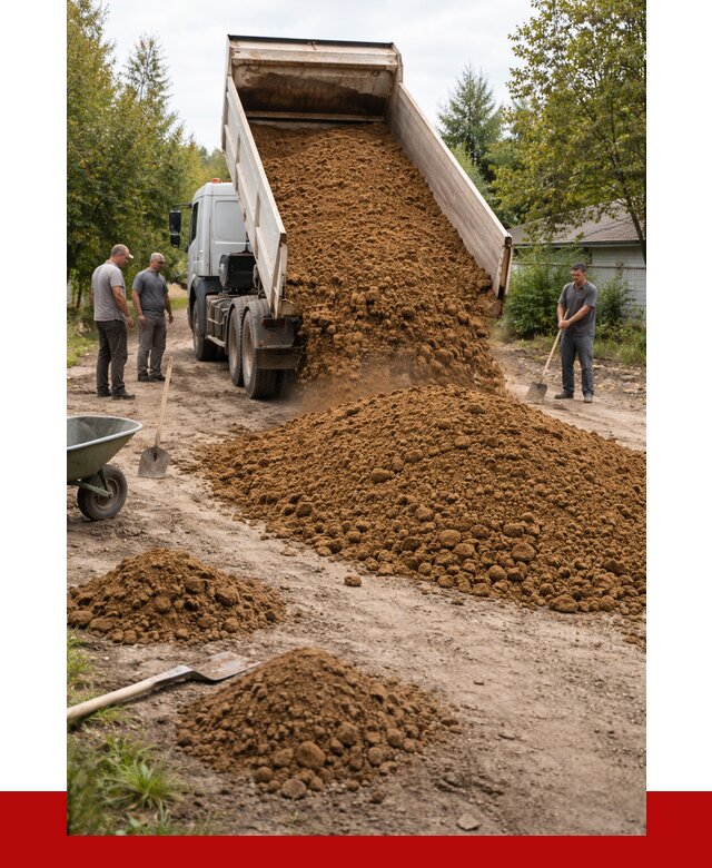 Купить суглинок с доставкой в Кыштыме от 2597 р. за куб | ПРОНЕРУДКшт