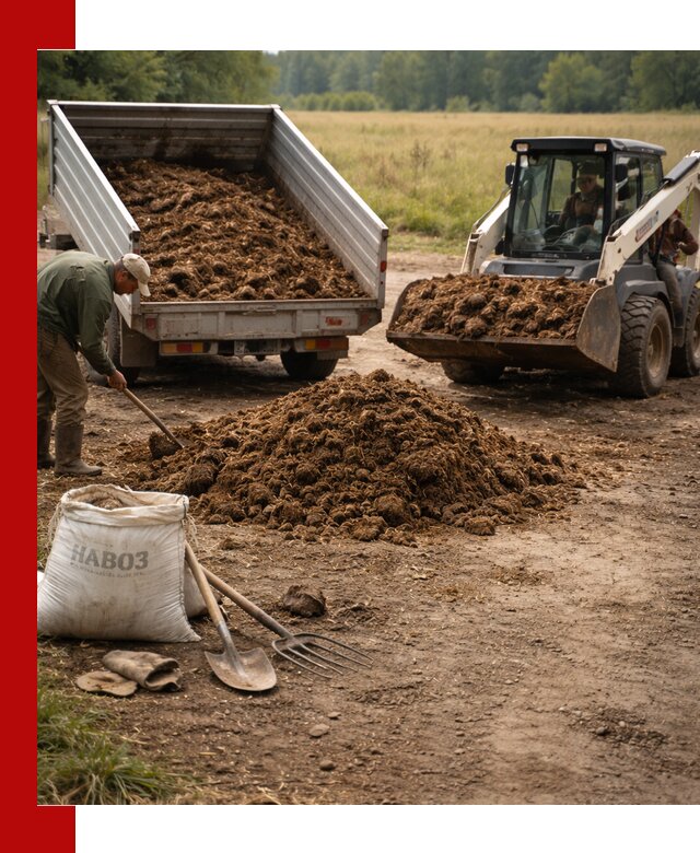 Доставка конского навоза в Кыштыме с разгрузкой и доставкой на объект