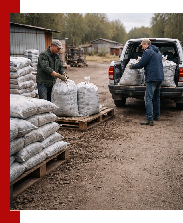 Купить конский навоз в мешках с доставкой в Кыштыме