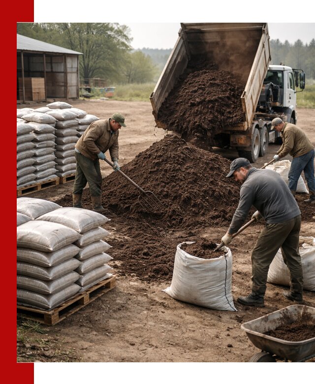Доставка компоста оптом и в розницу в Кыштыме