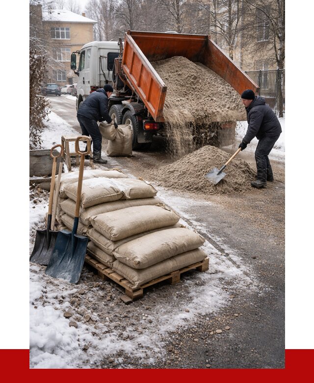 Противогололедные материалы оптом в Кыштыме от 4362 р. | ПРОНЕРУДКшт