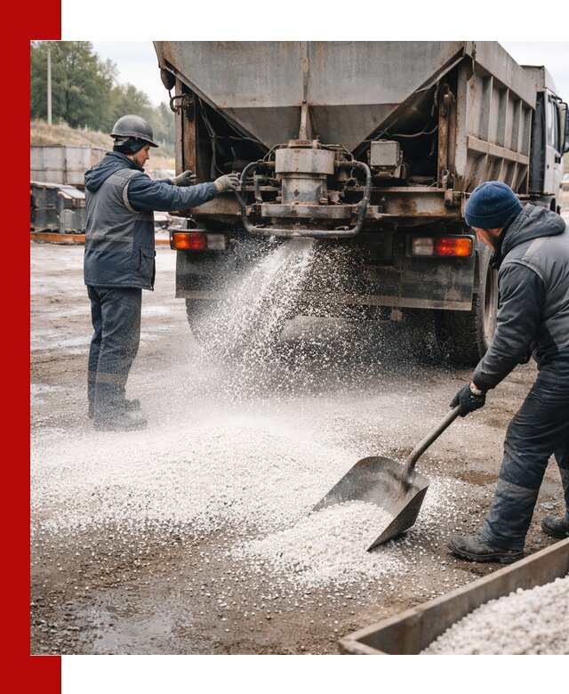 Доставка и продажа хлористого кальция в Кыштыме