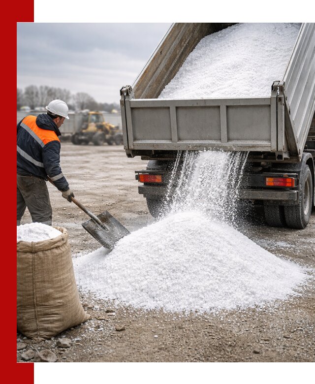 Поставка хлористого натрия оптом и в розницу в Кыштыме