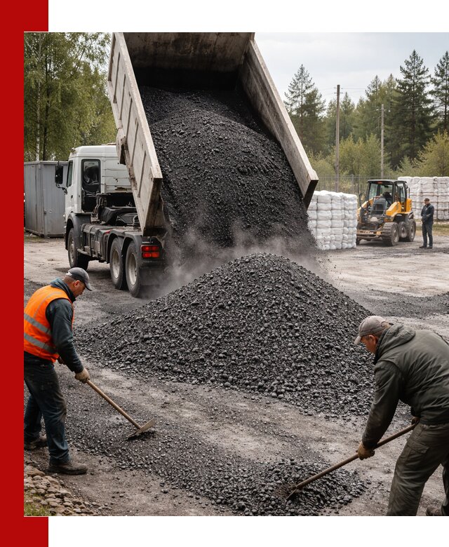 Доставка и продажа асфальтного гранулята в Кыштыме