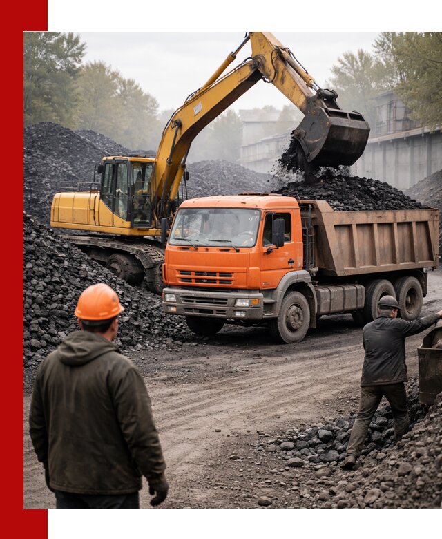 Доставка угля автотранспортом в Кыштыме быстро и выгодно