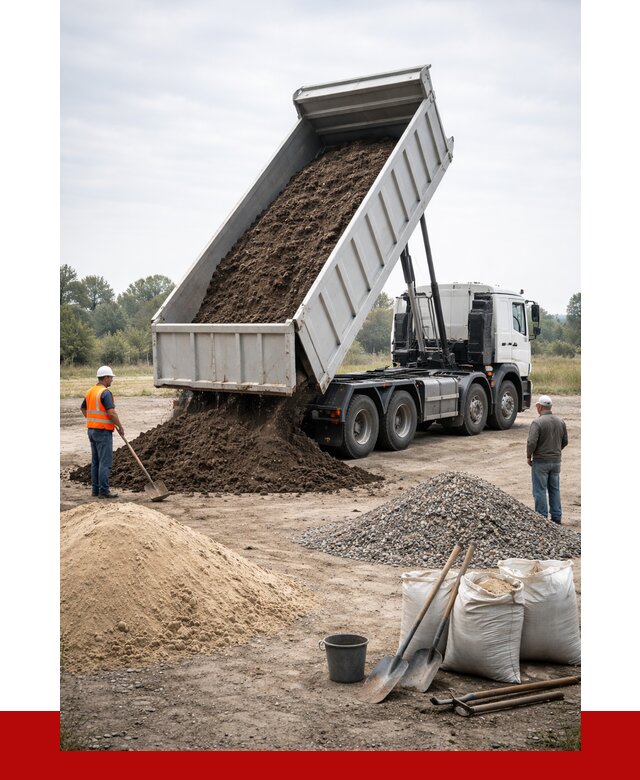 Доставка самосвалом 30 кубов в Кыштыме от 8828 р. | ПРОНЕРУДКшт