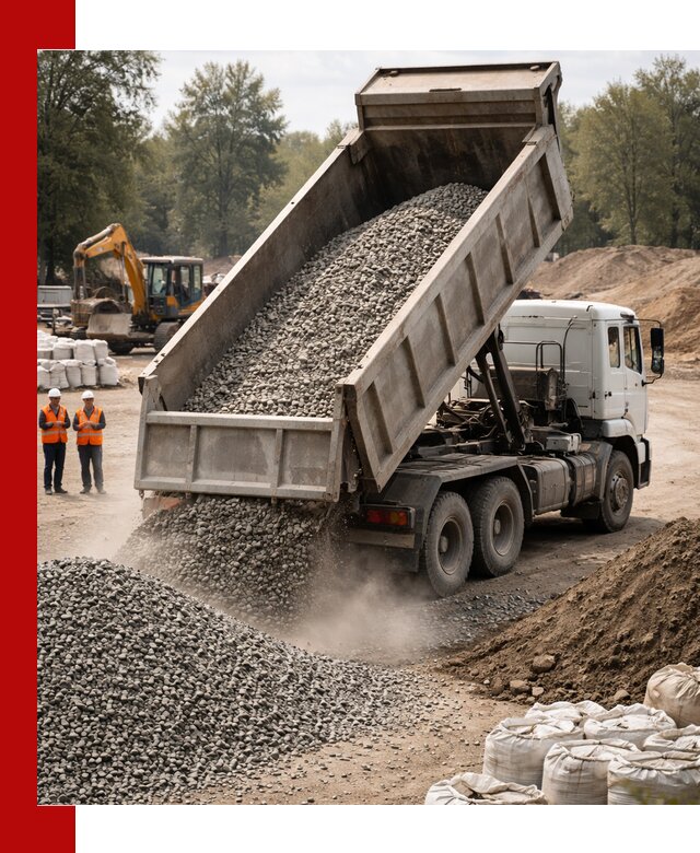 Аренда самосвала в Кыштыме для доставки сыпучих и нерудных материалов