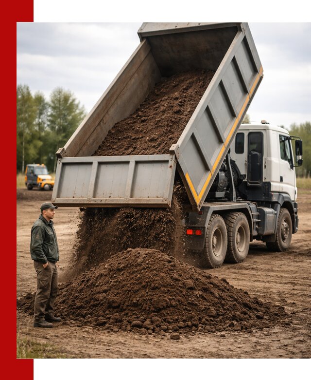 Аренда самосвала с водителем в Кыштыме для сыпучих грузов и навоза