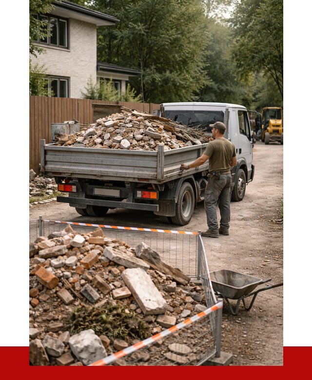 Вывоз строительного мусора с погрузкой в Кыштыме от 7790 р | ПРОНЕРУДКшт