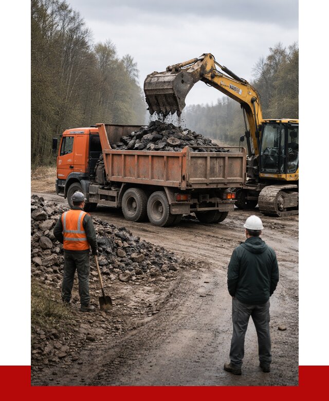 Вывоз асфальта в Кыштыме от 4674 р. самосвалом ПРОНЕРУДКшт