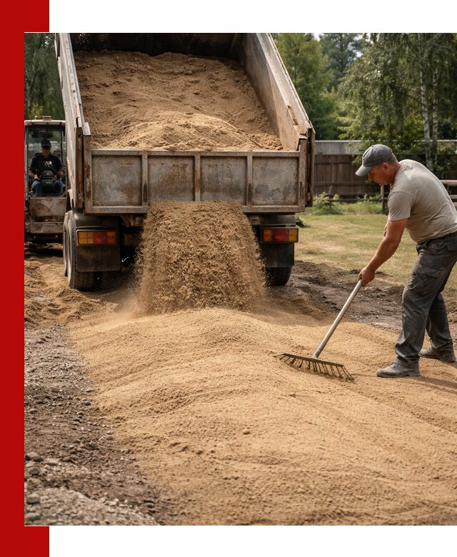 Отсыпка участка песком в Кыштыме быстро и качественно