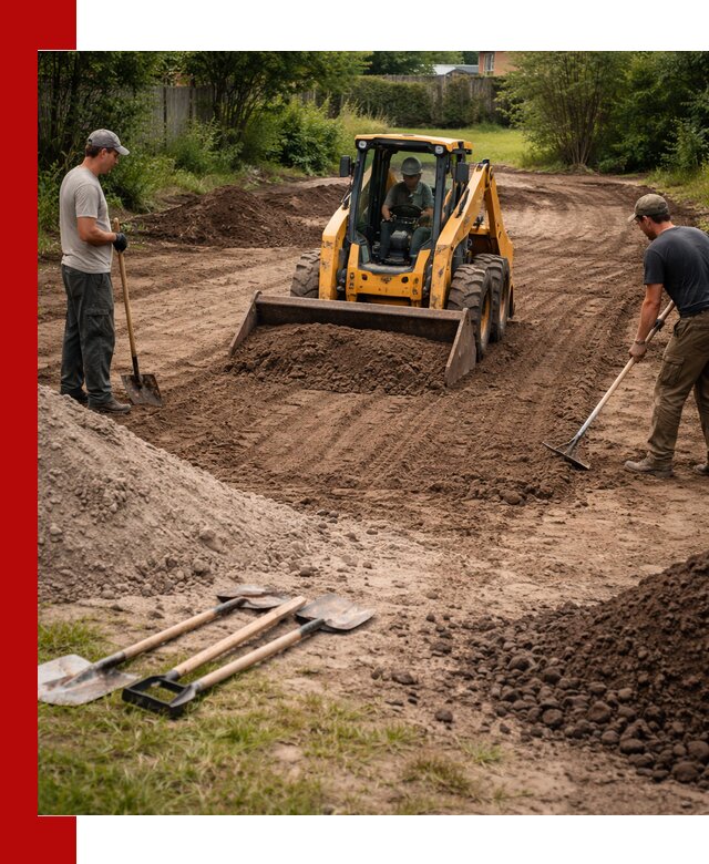 Планировка участка грунтом с вывозом и доставкой в Кыштыме