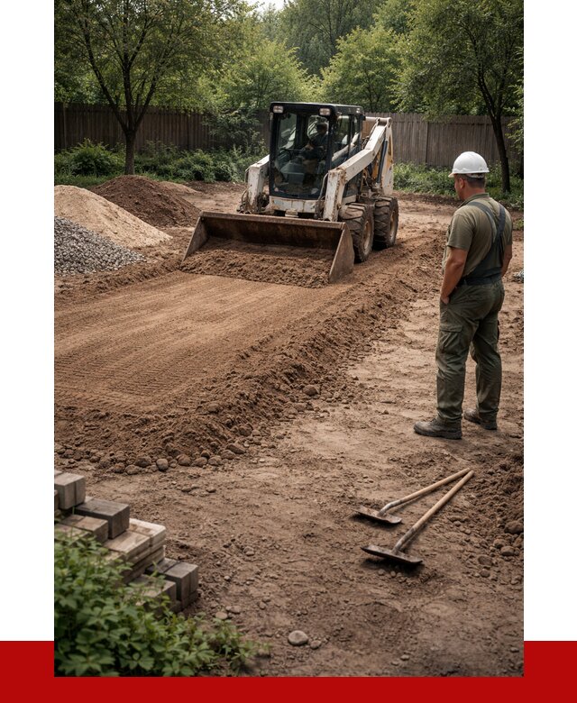 Выравнивание участка под ключ в Кыштыме от 3635 р. | ПРОНЕРУДКшт