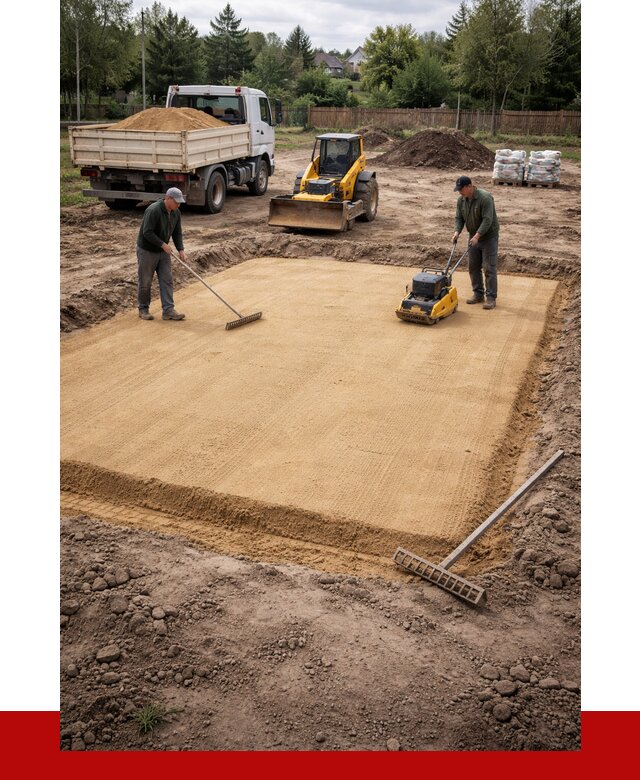 Устройство песчаной подушки в Кыштыме от 4674 р. ПРОНЕРУДКшт